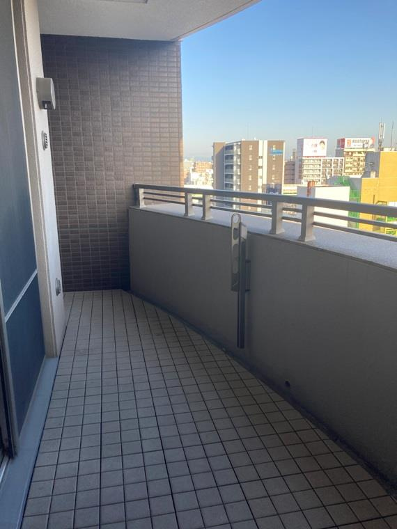 プレティナレジデンス橦木町のバルコニー