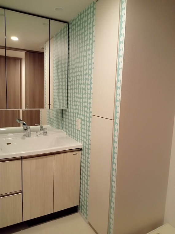 オープンレジデンシア桜山ヒルズの洗面所