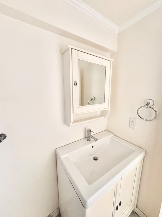 三旺マンション南明の洗面所