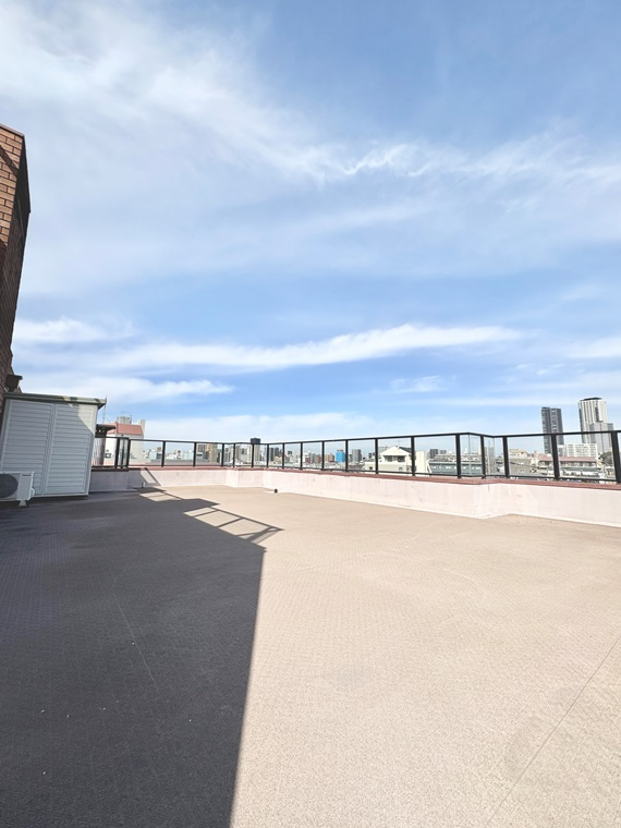 三旺マンション南明のバルコニー