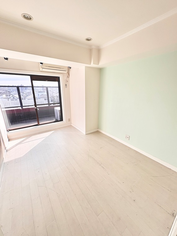 三旺マンション南明の寝室