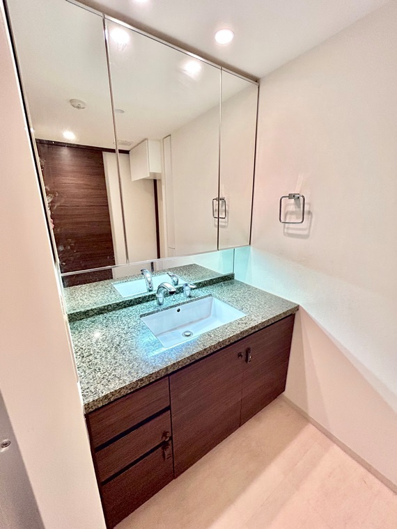 プラウド八事表山ヒルトップの洗面所