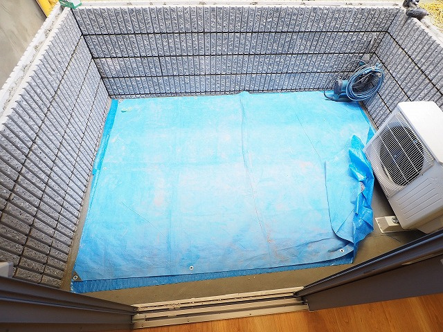 リヴェールハウスのバルコニー