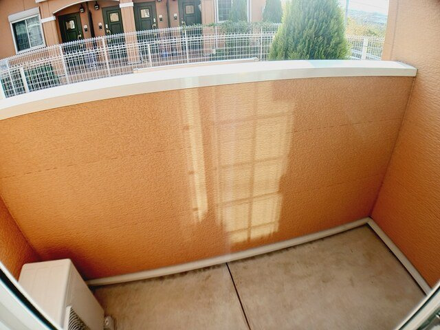 インフィニティーⅠのバルコニー