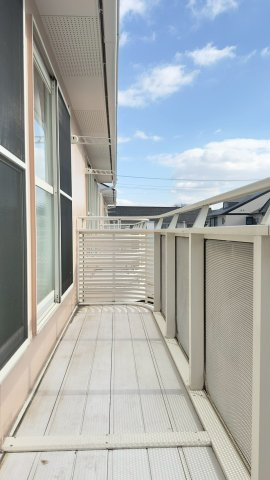 タウンサンロイヤルAのバルコニー