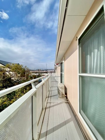 タウンサンロイヤルCのバルコニー