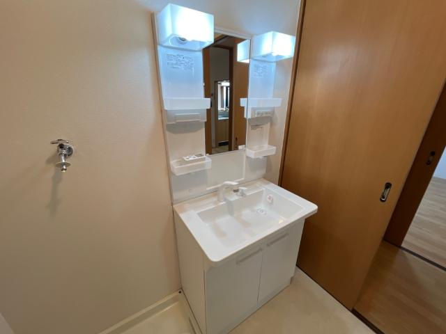 ハッピーアイランドの洗面所|洗髪洗面化粧台