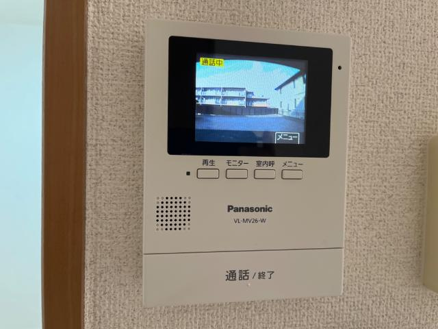 ハッピーアイランドの内装|カメラ付インターホン