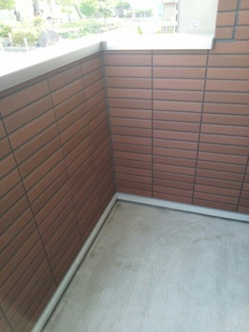 セトルフィオーレⅡのバルコニー