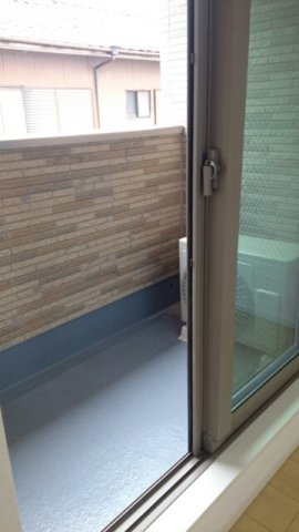 ラ・シャンブル浦里のバルコニー