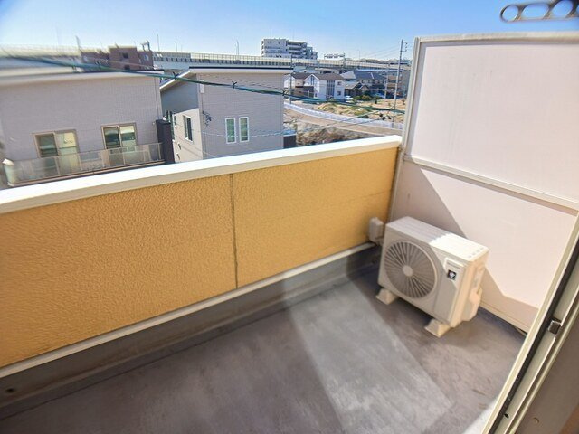 リバーベルＢのバルコニー