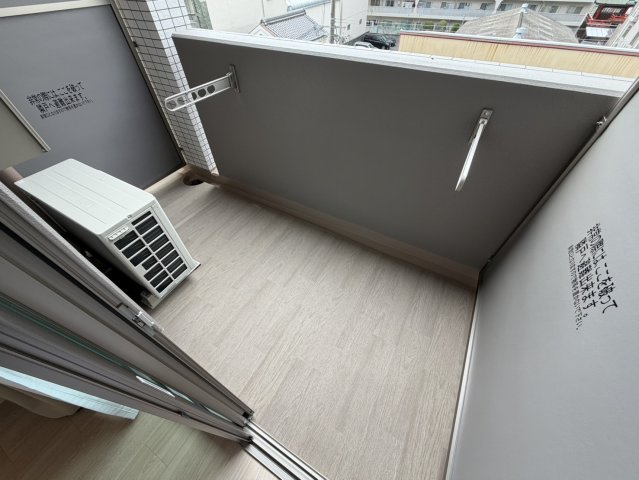 サンエール南堀江のバルコニー