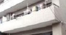 ケイエル市川のバルコニー