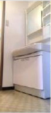 ケイエル市川の独立洗面台