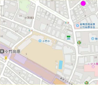 ライフ小竹向原の地図