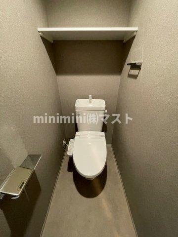 大阪市東成区大今里西２丁目の賃貸マンションのトイレ