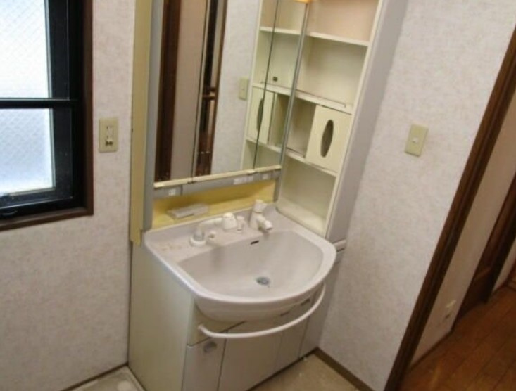 池田邸の洗面所