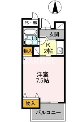 石橋パークヒルズの間取り