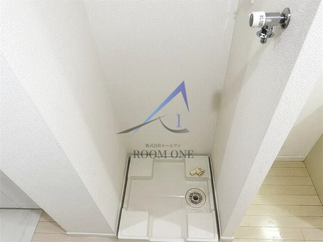 ル・リオン豊洲ウォーターフロントの設備|洗濯機置き場です。