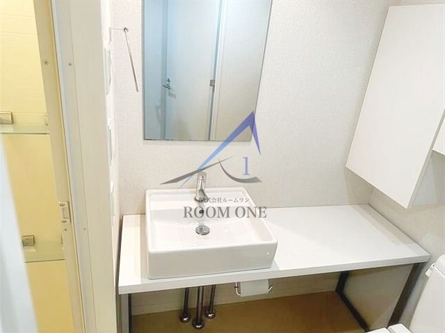 ル・リオン豊洲ウォーターフロントの洗面所|洗面台です。