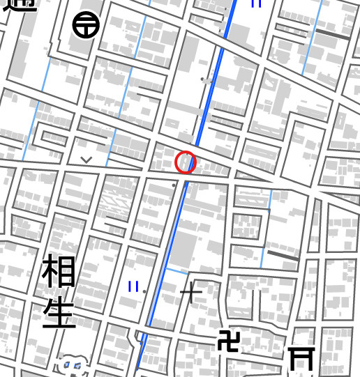 一宮市一棟マンションの地図