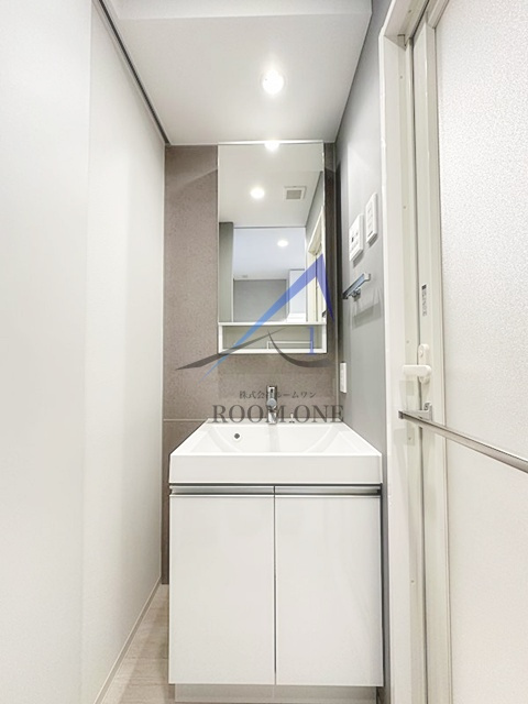 ZOOM神田の洗面所|洗面台です。