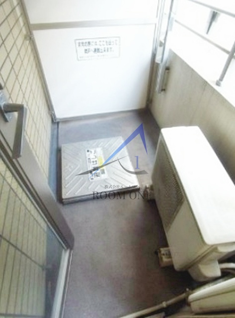 グラーサ銀座イーストのバルコニー|バルコニーです。