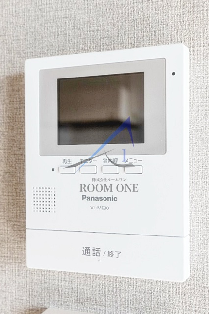 ZionCourt雪谷のセキュリティ|モニター付きインターホンです。