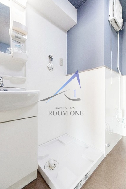 ZionCourt雪谷の設備|洗濯機置き場です。