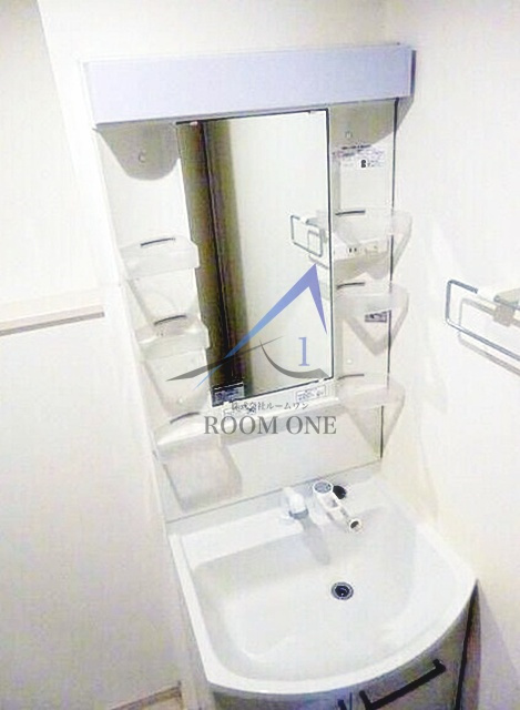 メゾン　ボヌールの洗面所|洗面台です。