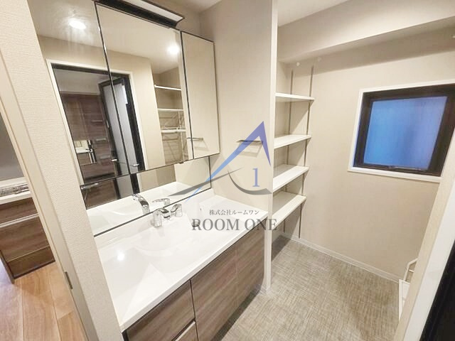 ニックハイム深川の洗面所|洗面台です。