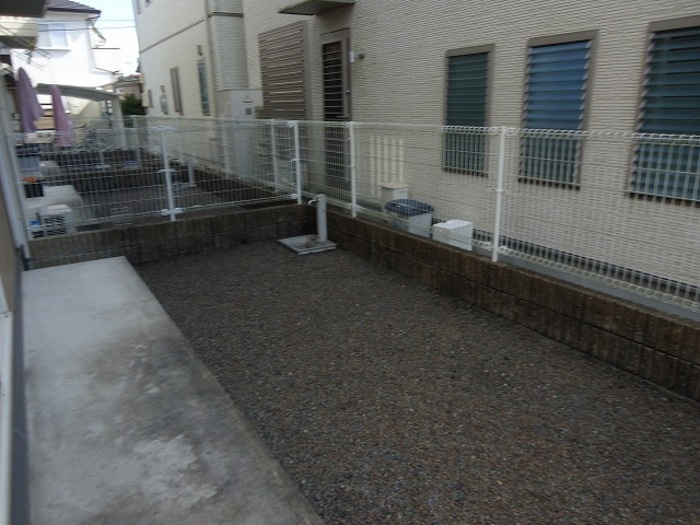 ドルフ東久万Ⅱの庭|専用庭