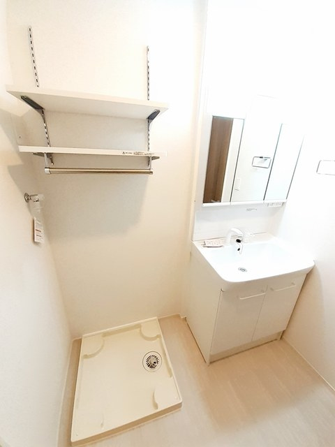 Ｍａｒｉｏ鴨部Ｂの洗面所|洗面所