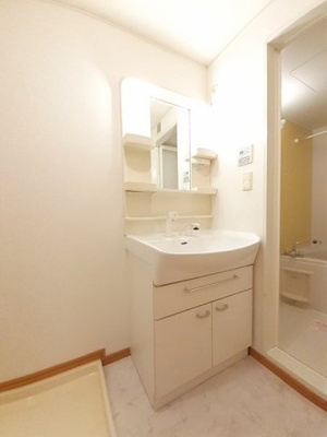 【洗面所】 | ジョア | スペースが確保できる洗面所です