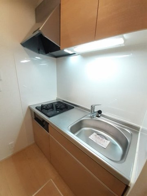 【キッチン】 | リオン　Ｂ | きれいなキッチンです