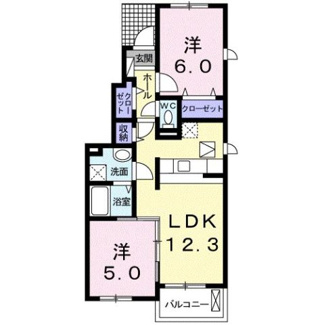 【間取り】 | ピュアストリーム　Ａ