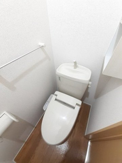 【トイレ】 | ピュアストリーム　Ａ | 落ち着いたトイレです