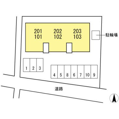 【区画図】 | シャトレー･ワタナベ