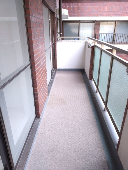 エスポアール芦屋のバルコニー