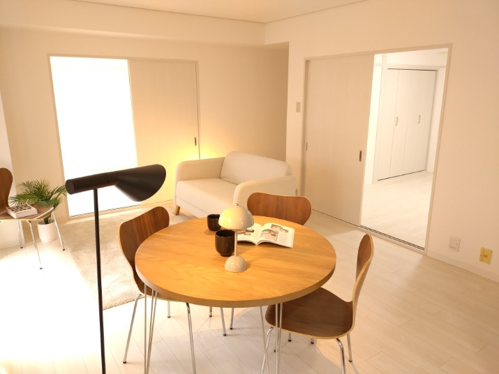 エスポアール芦屋の居間・リビング