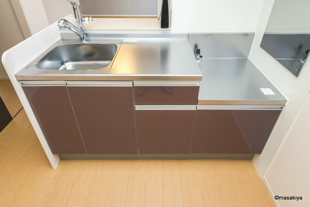 サン・シエルのキッチン|カウンターキッチン