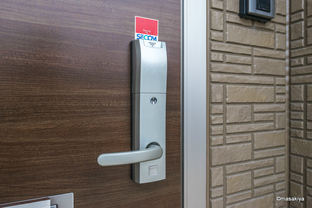 サン・シエルのエントランス|カードキー