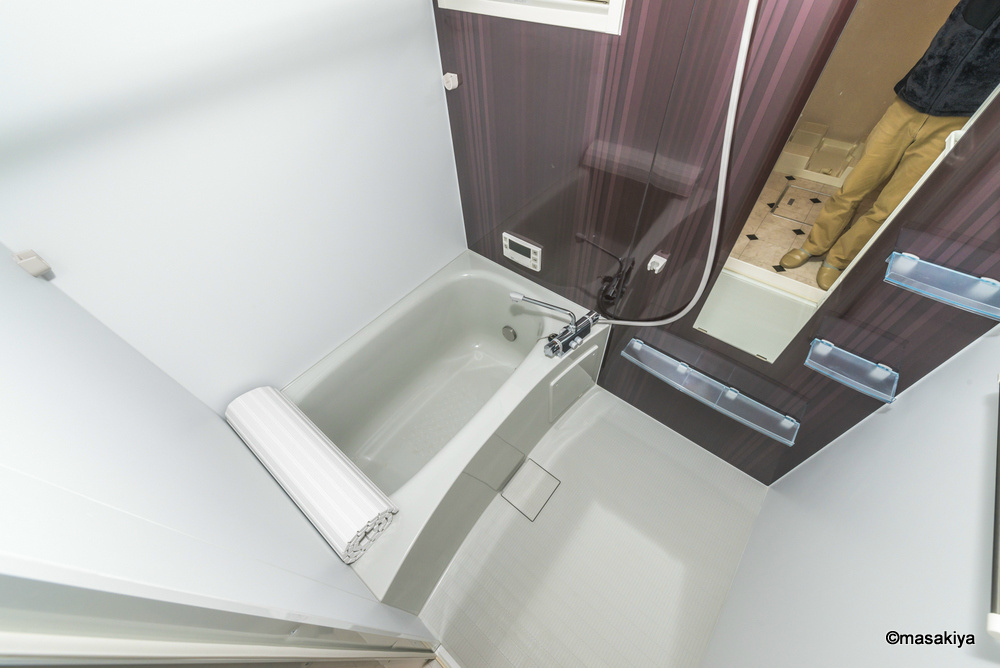 サン・シエルの浴室|お風呂　追い焚き・浴室乾燥機付きです。