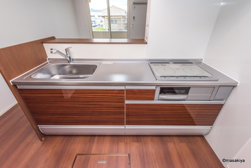 ジョイキューブ吉田のキッチン|カウンターキッチン