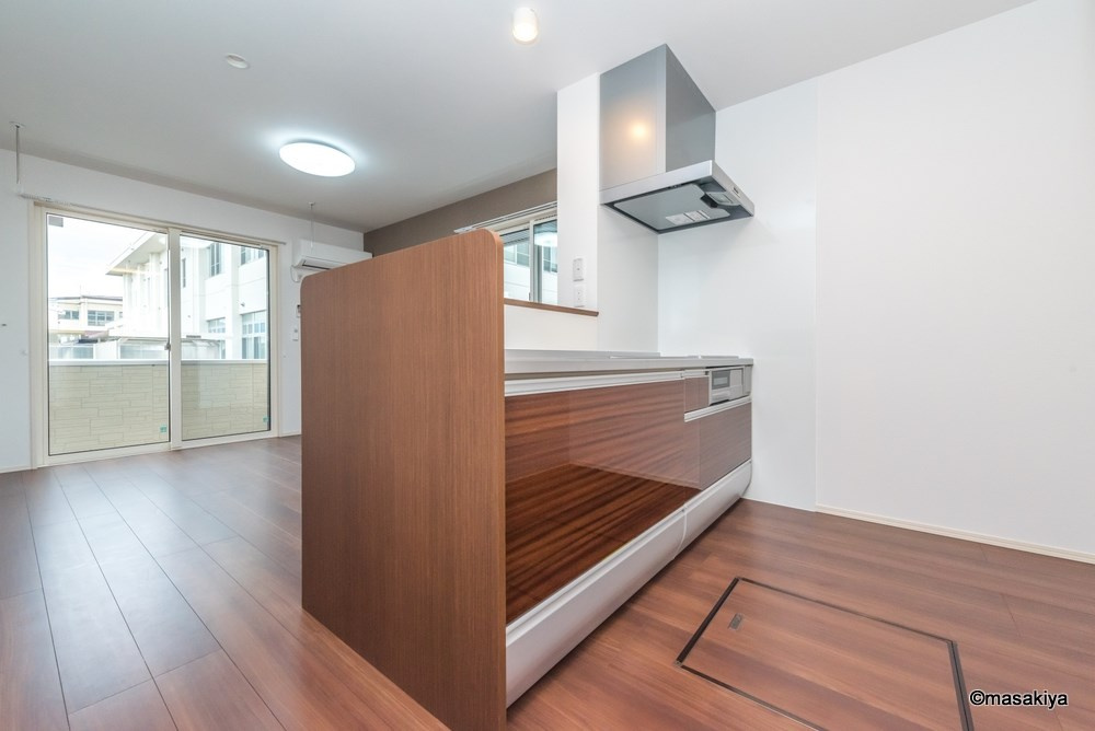 ジョイキューブ吉田のキッチン|カウンターキッチン