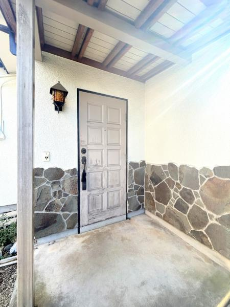 宇都宮市越戸町　3ＬＤＫ　中古住宅の駐車場