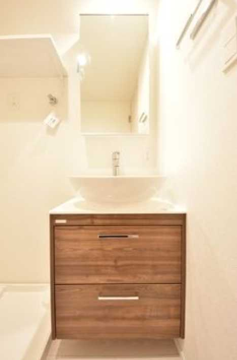 CASAPIAZZA二子玉川　礼金０　新築　ペット相談の洗面所