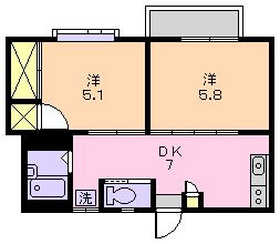 【間取り】 | ノエル山崎