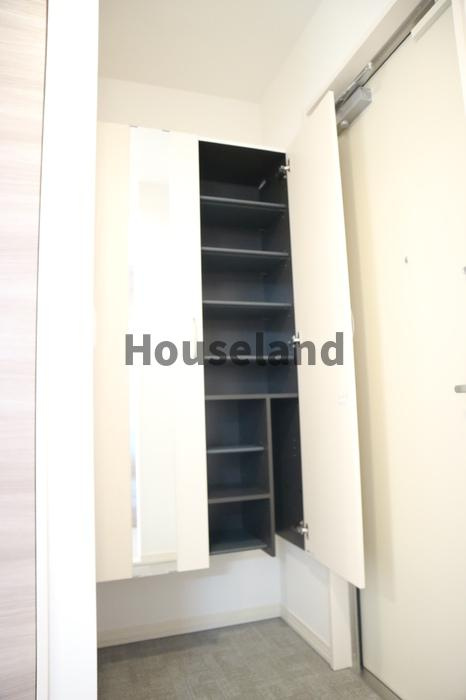 カルム中之島の玄関