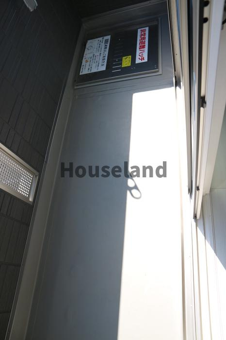 カルム中之島のバルコニー